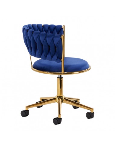 4Rico swivel chair QS-GW01G navy blue