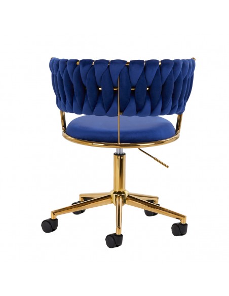 4Rico swivel chair QS-GW01G navy blue