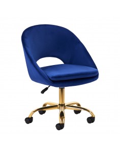 4Rico swivel chair QS-MF18G navy blue