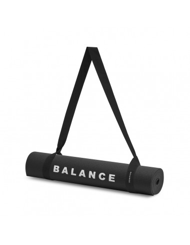 YOGA MAT BALANCE PVC BLACK