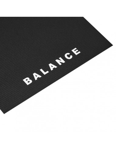 YOGA MAT BALANCE PVC BLACK