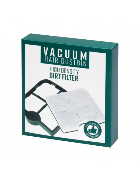 Hairdressing vacuum cleaner flat filter