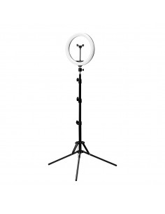 GLOW 10" bsc RGB ring lamp with 10W tripod