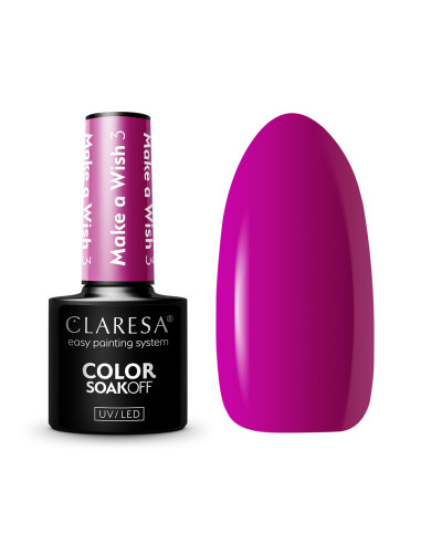 CLARESA Hybrid Polish Make a wish 3 -5g