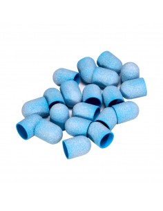 Exo blue med abrasive cap 13mm / 150 20pcs Hard Cap