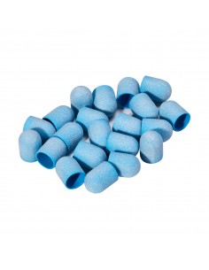 Exo blue med abrasive cap 13mm /220 20pcs Hard Cap
