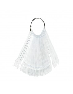 Nail polish sample on a wheel 50 pcs. WZ2 transparent