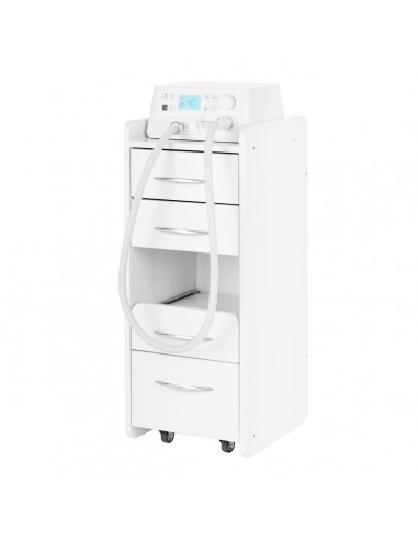 KIT: Saeyang Marathon Cyclone-Vac podiatry nail drill machine with absorber + Mini 969 storage unit