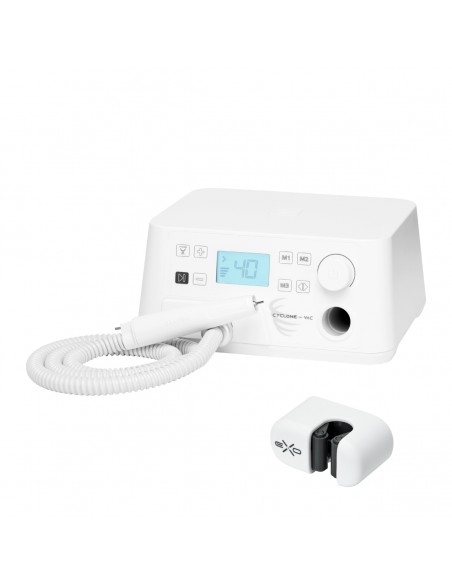 KIT: Saeyang Marathon Cyclone-Vac podiatry nail drill machine with absorber + Mini 969 storage unit