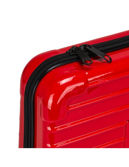 Barber hairdressing case red