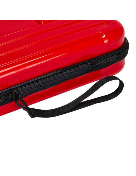 Barber hairdressing case red