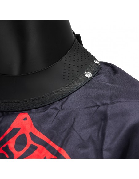 Barber hairdressing cape with elastic band J-457