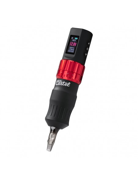 EL CARTEL TATTOO MACHINE VISPA RED/BLACK