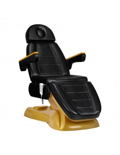 SILLON Lux 273b electric cosmetic chair 3 motors gold black