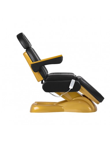 SILLON Lux 273b electric cosmetic chair 3 motors gold black