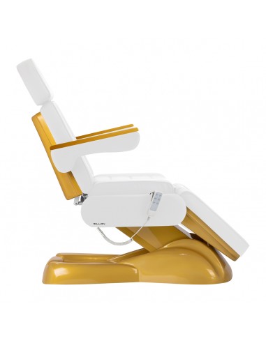 SILLON Lux 273b electric cosmetic chair 3 motors gold white