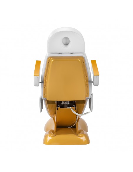 SILLON Lux 273b electric cosmetic chair 3 motors gold white