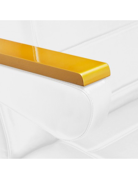 SILLON Lux 273b electric cosmetic chair 3 motors gold white