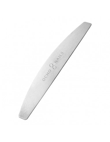 Ocho Nails half-moon metal core file - base