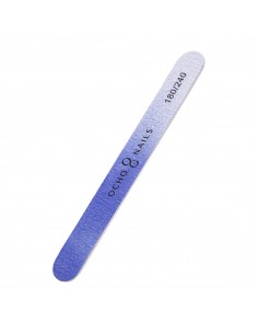 Ocho Nails straight file 180/240 10 pcs colour