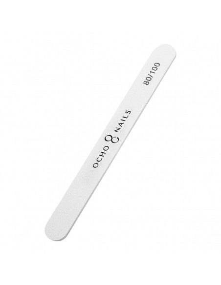 Ocho Nails straight file 80/100 1 pcs. safe pack