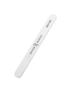Ocho Nails straight file 80/100 10 pcs.