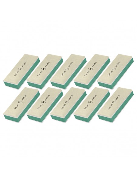 Ocho Nails Buffer 2-sided polisher BR3 320/3000 10 pieces