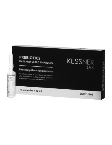 Set of Kessner Lab ampoules: Probiotic, Moisturizes, Caffeine
