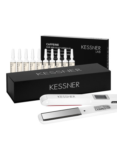 Kessner Lab Caffeine Hair Care and Ampoules Set.