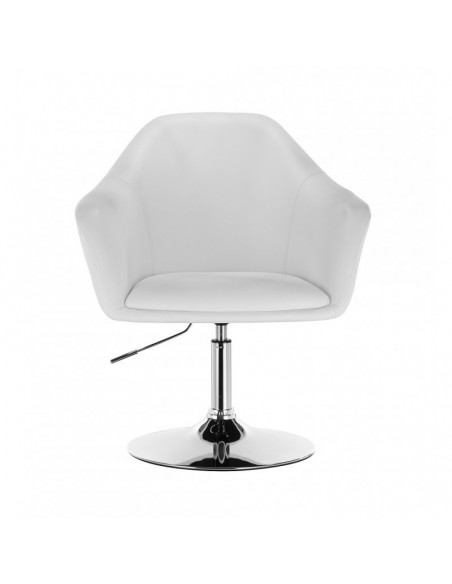 Exclusive chair for beauty salon. Exclusive chair for hairdresser and nail salon. Chair White  BFHC547