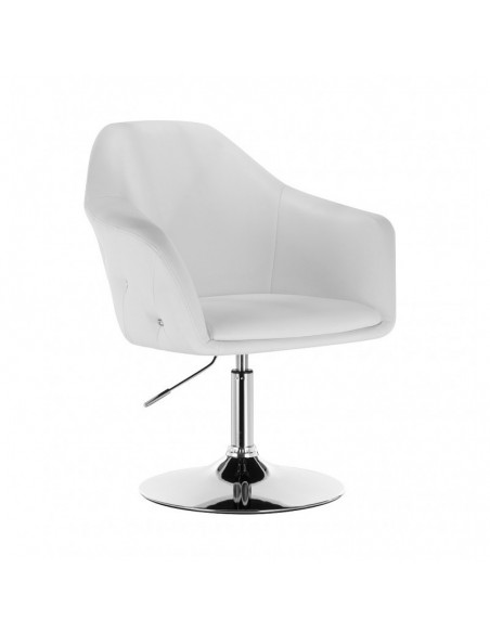 Exclusive chair for beauty salon. Exclusive chair for hairdresser and nail salon. Chair White  BFHC547