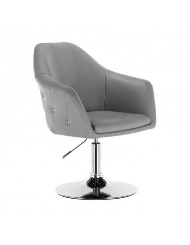 Exclusive grey chair for beauty salon. Exclusive grey chair for hairdresser and nail salon. Chair Grey  BFHC547