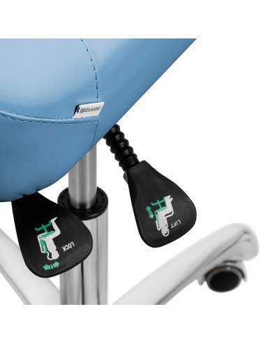Podiatry Stool 1005 Giovanni Medical Blue
