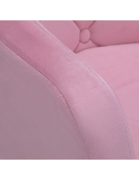 4Rico swivel chair QS-BL14G pink