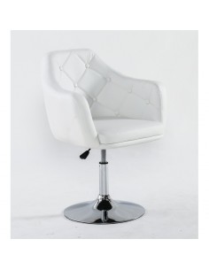 Elegant white chairs for beauty salons. Elegant White chair BFHC831