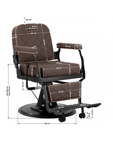 Barber chair Carlos Brown 
