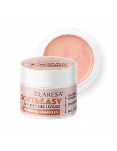 Claresa builder gel Soft&Easy dancing sparkles 45g