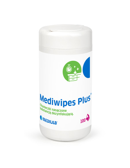 Mediwipes plus alcohol wipes for surface disinfection
