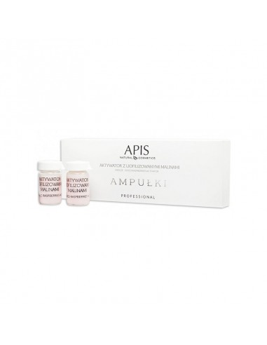 Apis ampoules activator with freeze-dried raspberries 5 pcs.