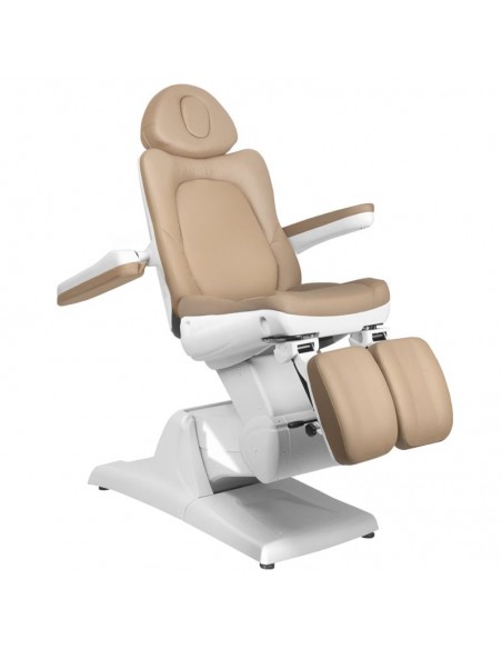 Electric cosmetic chair azzurro 870s pedi 3 strong cappuccino