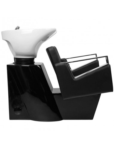 Gabbiano Wilno hairdressing wash unit black 