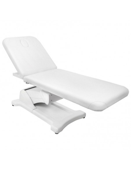 Electric bed for massage azzurro 808 2 pot. White