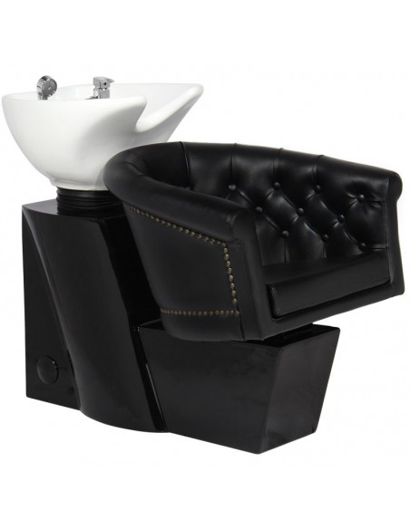 Gabbiano black hairdressing wash unit London