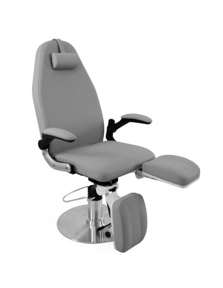 Hydraulic podiatry chair azzurro 713a gray