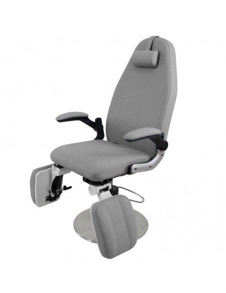 Hydraulic podiatry chair azzurro 713a gray