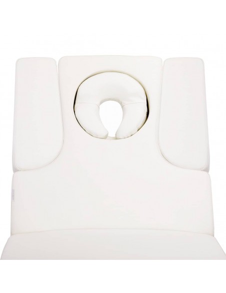Spa cosmetic couch azzurro 815b in shiny white