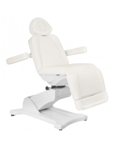 Electric cosmetic chair azzurro 869a rotary 4 engine white