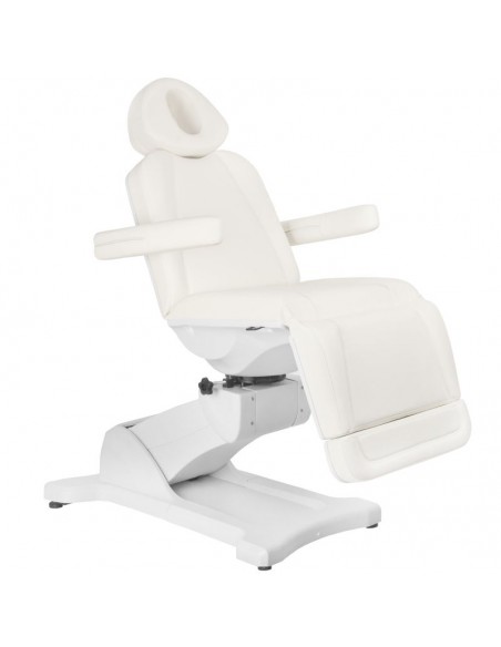 Electric cosmetic chair azzurro 869a rotary 4 engine white