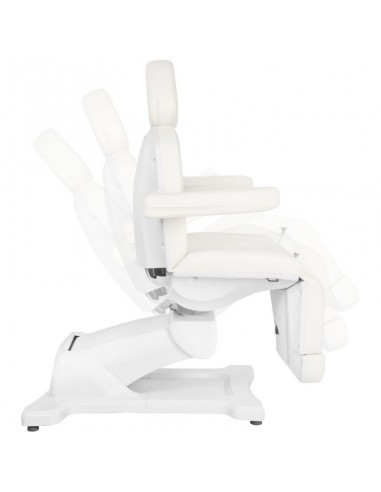 Electric cosmetic chair azzurro 869as pedi 5 motor rotary white