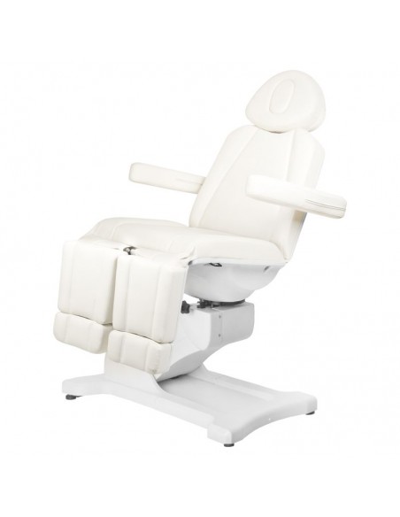 Electric cosmetic chair azzurro 869as pedi 5 motor rotary white